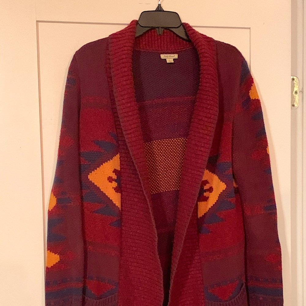 Lucky Brand Aztec Cardigan